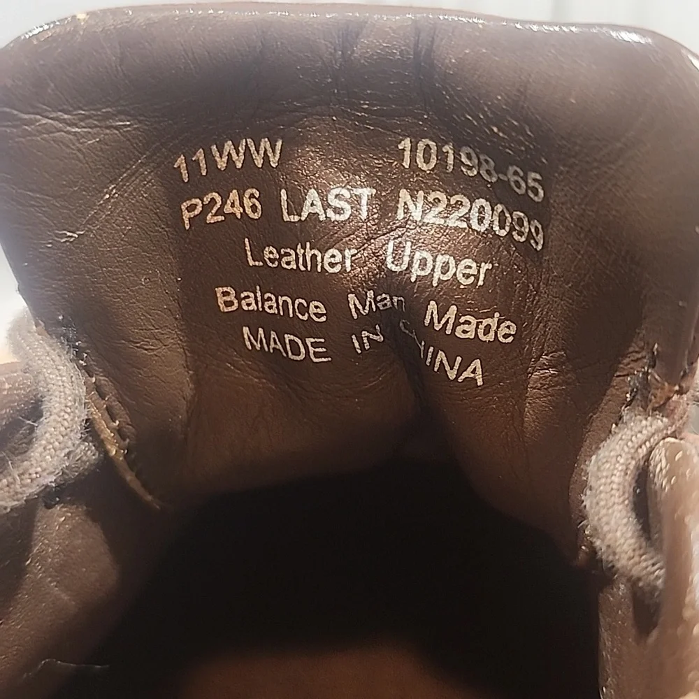 Drew leather shoe #444‎
